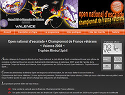 Open National d'Escalade 2008 à Valence