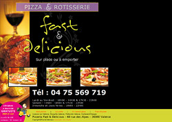 Fast & Delicious - Pizzeria et Rotisserie à Valence