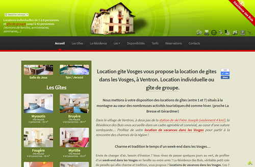 Locations Vosges - Location de gites dans les Vosges, à Ventron