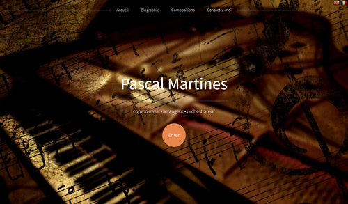 Pascal Martines - Compositeur, arrangeur, orchestrateur
